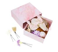 DEARMAMY Unique Japanese Silk Flower Hairpin Set 18pcs Hairpin Tassels Forks for Women Traditional Kimono Hairstyles Accessory