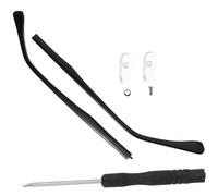 DEARMAMY Universal Crystal Metal Glasses Arm Replacement 1 Pair for Eyeglasses Temple Compatible Frame Styles
