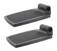 DEARMAMY Universal Heavy Duty Wheelchair Footrest Footplates Replacement for Elderly and Patients Sturdy Elevating Pedal for Wheelchairs