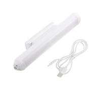 DEARMAMY Usb Rechargeable Makeup Mirror Light Magnetic Mount 24cm Led Vanity Mirror Front Light Dimming and 1500mah Battery for Bathroom and Dressing Table