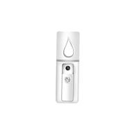 DEARMAMY USB Rechargeable Nano Sprayer Handheld Facial Mist Spray with 20ml Water Tank and Mirror for Skin Care Makeup Hydration Travel Daily Use