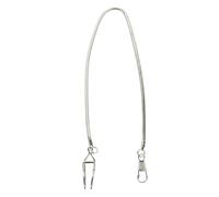 DEARMAMY Vintage Pocket Watch with Chain Lightweight Alloy Metal Chain Accessory for Collecting and Formal Dressing Stylish Silver Retro Pocket Watches for Elegant Use