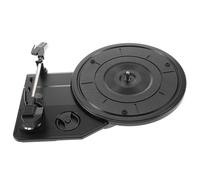 DEARMAMY Vinyl Record Player Needle Replacement Low Noise and Sound Quality Retro Black with Large 200mm Gramophone Movement, Plastic Material for Home Decor and Music Lovers