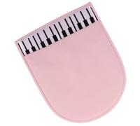 DEARMAMY Violin Cleaning Glove and Piano Dusting Mitt for Musical Instruments, Pink Microfiber Polishing Cloth for Guitar, Saxophone, Clarinet, and Wind Instrument Care