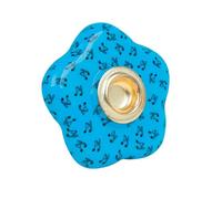 DEARMAMY Violoncello ABS Non-Slip Endpin Mat Blue Floor Protector Cello Stopper Musical Instrument Accessory for Professional Use