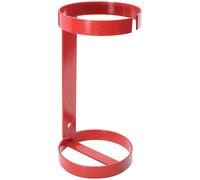DEARMAMY Wall-Mounted Fire Extinguisher Bracket Iron Holder Dual Rings for 4kg Extinguishers for Home and Workplace Safety