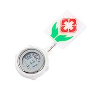 DEARMAMY Watches Clip on Watch Date Week Alarm Features for Nurses Doctors Chefs