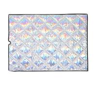 DEARMAMY Waterproof Insulated Fridge Protector Cover with Thick Cotton Padding, Double-sided Thermal Refrigerator and Freezer Dust Cover, Semi-enclosed Design 70x70cm for Outdoor Winter Use