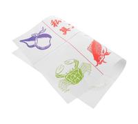 DEARMAMY Waterproof Thickened Pvc Lucky Chess Game Mat Featuring Fish Shrimp Crab Chicken Designs for Asian Lunar New Year and Spring Festival Traditional Celebrations