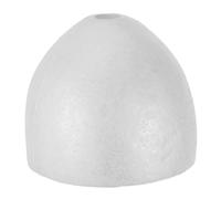 DEARMAMY White Foam Cake Dummy Model Lightweight DIY Princess Skirt Foam Block for Fondant Practice and Decorating Training Smooth Surface Cake Display Prop for Baking Classes and Party