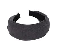 DEARMAMY Wide Headband for Women Plain Hair Bands Knitting Headwear Girls Headdress Party Hair Hoop Headband for Woman Deep Grey