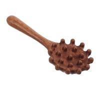 DEARMAMY Wooden Hair Massage Comb Scalp Massager Brush Portable Head Meridian Massage Tool Natural Sandalwood for Relaxing Scalp Therapy and Head Acupoint Stimulation