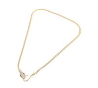 DEARMAMY Zircon Snake Necklace for Women Statement Collar Jewelry Unique Snake Motif Fashion Pendant Eye Catching Design Transformative Style for Distinctive Looks