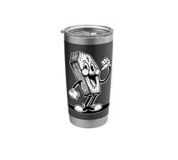 Death a Surprise Cartoon Casket Stainless Steel Insulated Tumbler