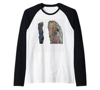 Death and Life by Gustav Klimt (1916) Raglan Baseball Tee