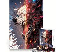 Death And Life Werewolf Jigsaw for Teenagers1000 Pieces Strong Logic Cozy Fun Joyful Challenge (38x26cm)