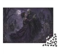 Death and the Maiden 1000 Pieces Jigsaw Puzzle, Gothic Wall Art Gift