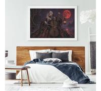 Death and the Maiden 1000 Pieces Jigsaw Puzzle, Gothic Wall Art Gift