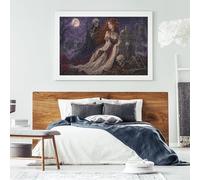 Death and the Maiden 1000 Pieces Jigsaw Puzzle, Gothic Wall Art Gift