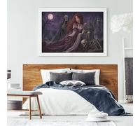 Death and the Maiden 1000 Pieces Jigsaw Puzzle, Gothic Wall Art Gift