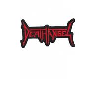 Death Angel Red Thrash Metal Band Patch Badge Embroidered Iron on Applique Patch Accessory