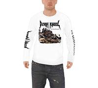 Death Angel Shirt The Ultra Violence Band Logo Official Mens White Long Sleeve XXL
