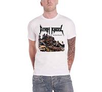 Death Angel The Ultra-Violence Men T-Shirt White XL, 100% Cotton, Regular