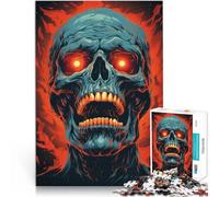 Death Awaits1000 Piece Adult Puzzles Challenging To Complete But Fun And Humorous Every Piece is Unique - Challenging Family Fun Game 38x26cm