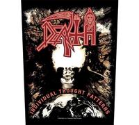 Death Back Patch Individual Thought Patterns Band Logo new Official Black Death Black