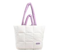 Death Bag for Women - Fashionable Quilted Shoulder Bag with Soft Padding | Lightweight Pillow Bag for Daily Life and Shopping, Stylish Hobo Bag for Women, Purple, Se référer à la description