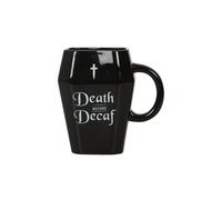 Death Before Decaf Coffin Mug KDMD Black One Size