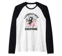 Death Before Decaf Grim Reaper Llama Coffee Raglan Baseball Tee