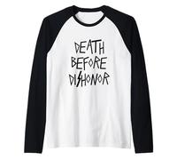 Death Before Dishonor T-Shirt Raglan Baseball Tee