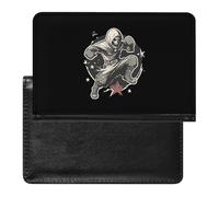 Death Boxing Punch Slim Passport Holder Credit Card Cover Travel Essentials Wallet