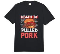 Death by Pulled Pork Sandwich Comfort Colors Adult Heavyweight T-Shirt