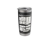 Death by Shakespeare Design Stainless Steel Insulated Tumbler