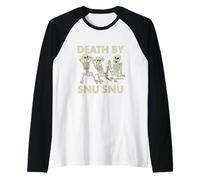 Death by Snu-Snu Raglan Baseball Tee