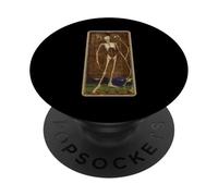 Death card tarot skeleton divination magic destiny PopSockets Adhesive PopGrip