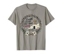 Death Could Not Hold Him He is Risen Easter Christianity T-Shirt