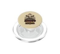Death Could Not Hold Him Resurrection Cross PopSockets PopGrip for MagSafe