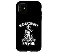 Death Couldn't Keep Me Jesus Love Punk Vintage Christian Emo Case for iPhone 11
