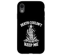 Death Couldn't Keep Me Jesus Love Punk Vintage Christian Emo Case for iPhone XR