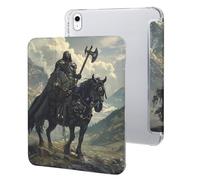 Death Dealer Viking On Horse Case Compatible for IPAD 10代 (10.9in) Tablet Cases Protective Stand Cover