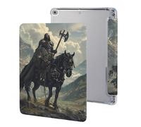 Death Dealer Viking On Horse Case Compatible for IPAD 2017/2018/Air1/Air2 (9.7in) Tablet Cases Protective Stand Cover