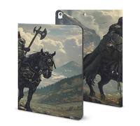 Death Dealer Viking On Horse Case Compatible for IPAD 2020 (10.2in) Tablet Cases Cover with Pencil Holder Auto Wake/Sleep