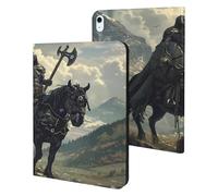 Death Dealer Viking On Horse Case Compatible for ipad Air5/air4 (10.9in) /ipad Pro 2018(11in) Tablet Cases Stand Protective Cover with Sleep/Wake