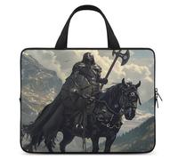 Death Dealer Viking On Horse Laptop Bag Sleeve Funny Tablet Case Protective Carry Bag Briefcase with Handle 13inch