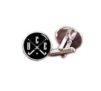 Death Devil Art Picture Cuff Links,Field Hockey Cufflinks, Field Hockey Cuff Links, Personalized Cufflinks, Sportsman Cufflinks, Custom Any Sports, Tie Clips,Gift of Love