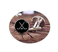 Death Devil Art Picture Cuff Links,Hockey Cufflinks, Ice Hockey Cuff Links, Custom Sports Cufflinks, Hockey Fans, Custom Wedding Cuff Links, Groom Cufflinks, Tie Clips Or Set,Gift of Love