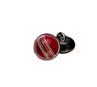 Death Devil Cricket Ball Lapel Pin, Cricket Ball Tie Tack, Cricket Ball Tie Pin, Cricket Ball Accessories